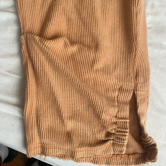 FP Movement by Free People corduroy Tan Cropped Pants size small - Picture 3 of 11